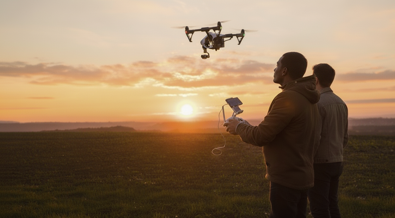 Equipe DronyImagem em campo